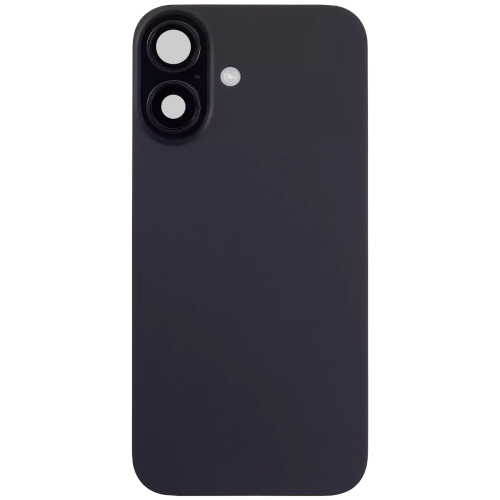 iPhone 16 plus Achterkant Glas – (incl. camera lens, zaklamp en draadloze oplader) – Black