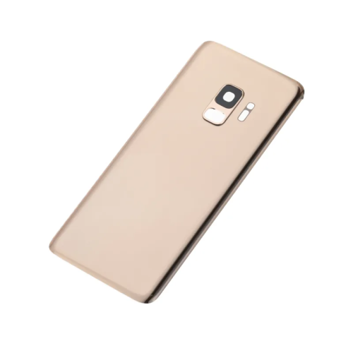 Samsung S9 back cover met camera lens sunrise gold Samsung S9 back cover met camera lens sunrise - Gold