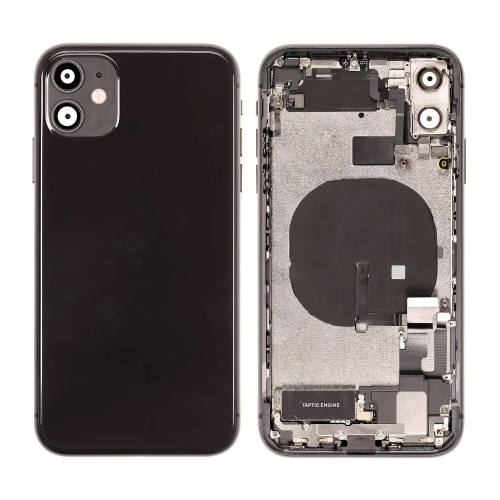 iPhone 11 Housing Complete Black Pulled A iPhone 11 Housing Complete Zwart Pulled A