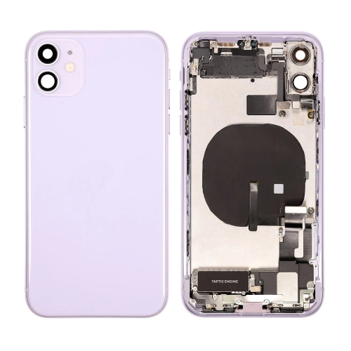 iPhone 11 Housing Complete Purple Pulled A iPhone 11 Housing Complete Paars Pulled A