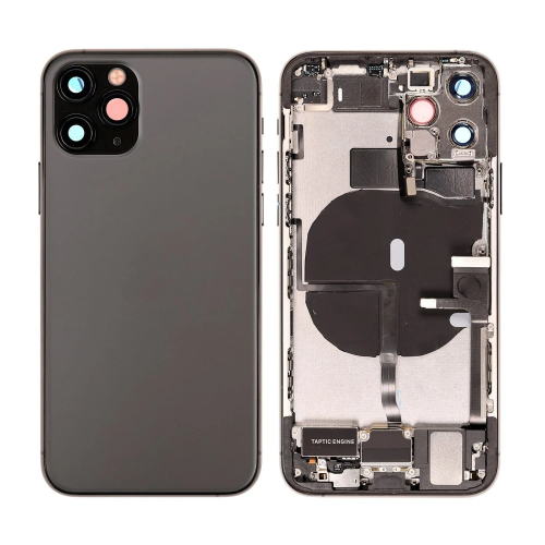 iPhone 11 Pro Housing Complete Black Pulled A iPhone 11 Pro Housing Complete Zwart Pulled A