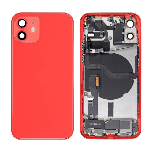 iPhone 12 Housing Complete Red Pulled A iPhone 12 Housing Complete Rood Pulled A