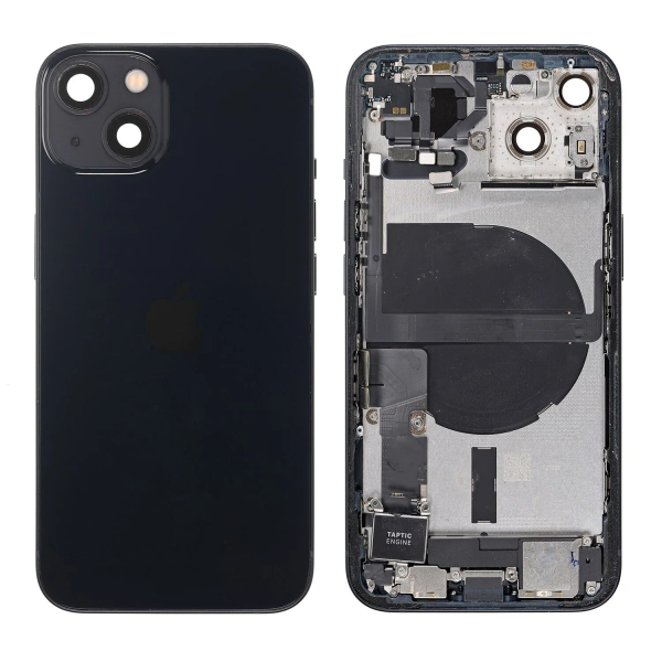 iPhone 13 Housing Complete Pulled A Black iPhone 13 Housing Complete Pulled A Zwart