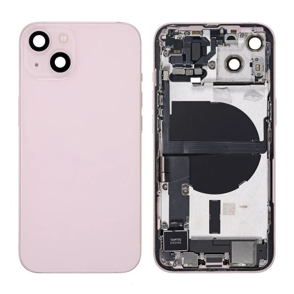 iPhone 13 Housing Complete Pink Pulled A iPhone 13 Housing Complete Roze Pulled A