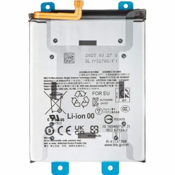 27a3680fb9ab4ebbbaa18bfcd5de3c21 Samsung A36 OEM batterij with adhesive