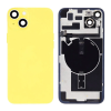 iPhone 14 Plus Back Cover Pulled A Yellow iPhone 14 Plus Housing Complete With Back Cover And Small Parts Pulled A Geel