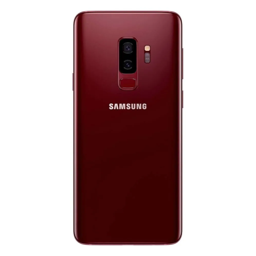 Samsung S9 plus back cover met camera lens burgundy red Samsung S9 plus back cover met camera lens burgundy Rood