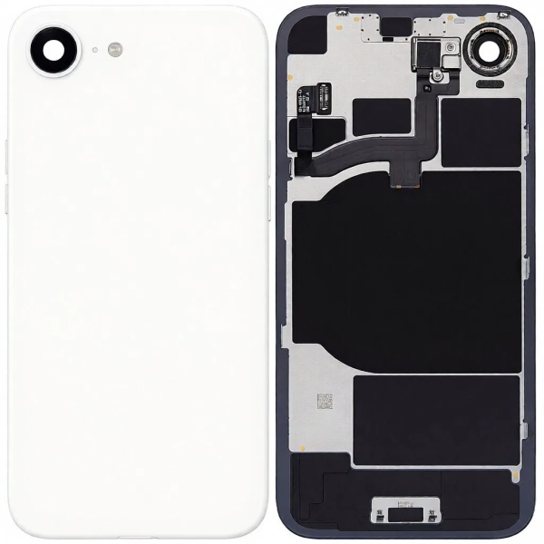 iPhone 16e back cover white pulled A iPhone 16e back cover Wit pulled A