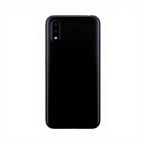 Samsung A01 back cover met camera lens Zwart
