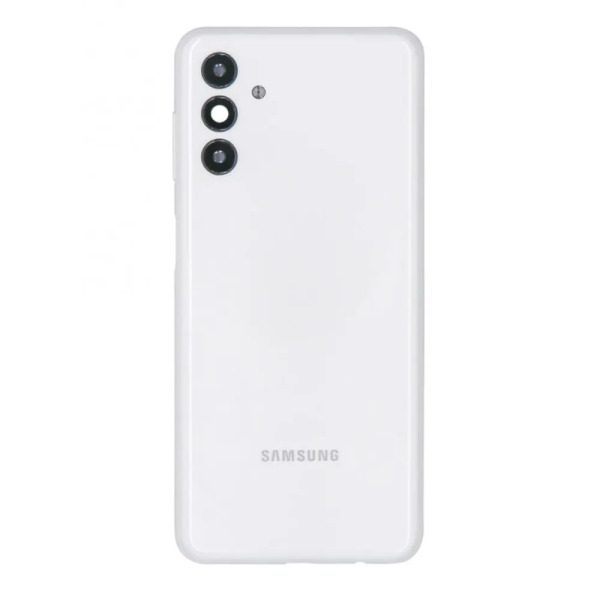 Samsung A04s back cover met camera lens white Samsung A04s back cover met camera lens Wit
