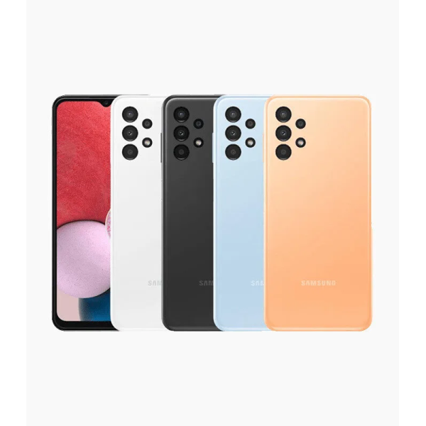 Samsung A13 4G back cover met camera lens blue Samsung A13 4G back cover met camera lens Blauw