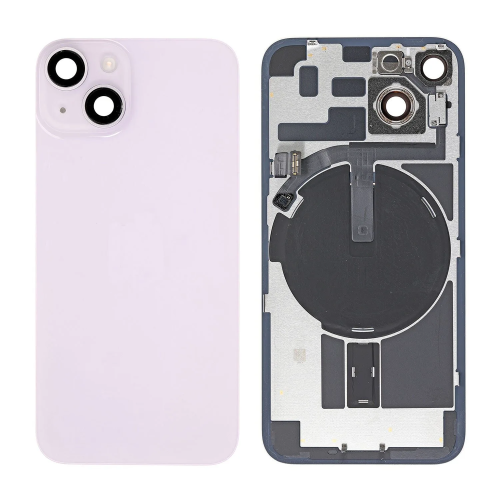 iPhone 14 Back Cover Pulled A Purple iPhone 14 Back Cover Pulled A Paars
