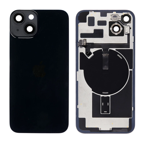iPhone 14 Plus Back Cover Pulled A Black iPhone 14 Plus Back Cover Pulled A Zwart