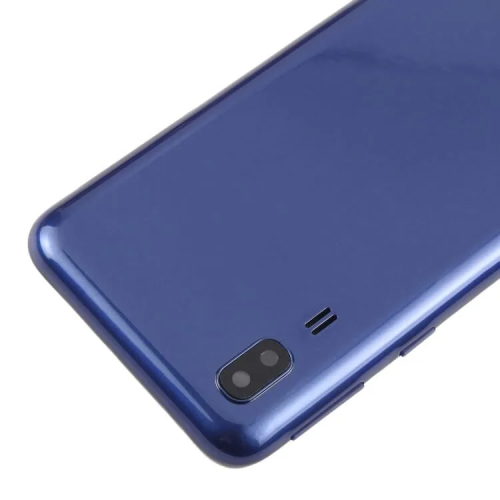 Samsung A2 core back cover met camera lens Blauw
