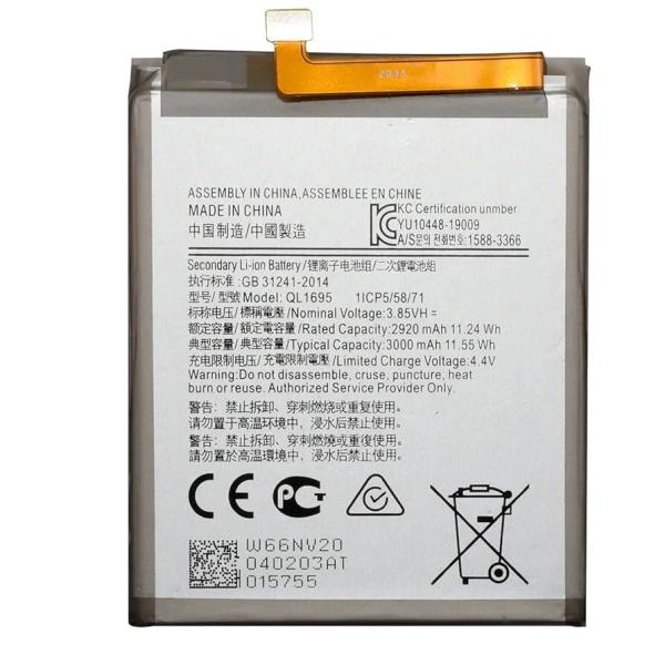 Samsung A01 OEM batterij with adhesive Samsung A01 OEM batterij with adhesive