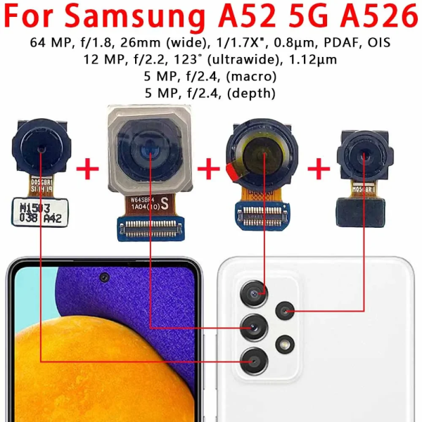 Samsung A52 5G back camera org Samsung A52 5G back camera org Complete