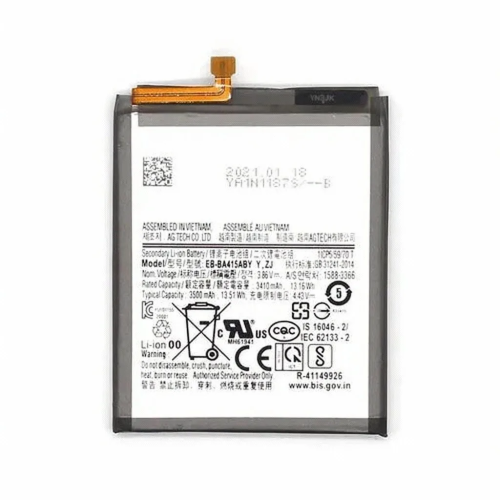 a916f7b7a4854cc5ad4c64928d5eae52 Samsung A41 OEM batterij with adhesive