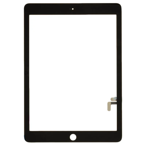 ORG iPad 5th / Pad 9.7 (2017? A1822 / A1823) touch assembly + home button - Zwart