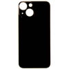iPhone 13 Mini big hole backglass black iPhone 13 Mini Achterkant Glas - Big hole - Zwart