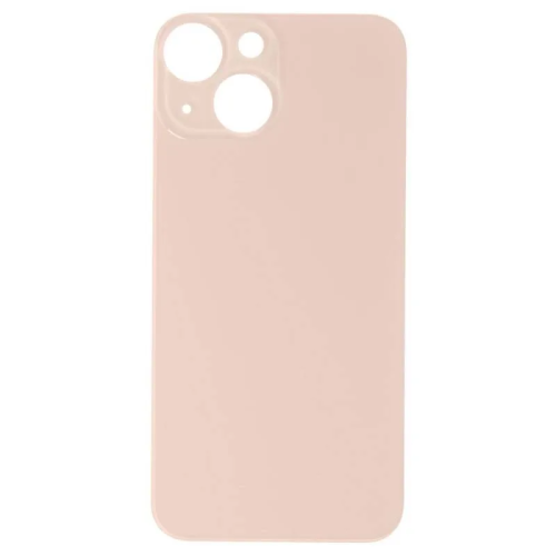 iPhone 13 Mini big hole backglass pink iPhone 13 Mini Achterkant Glas - Big hole - Roze