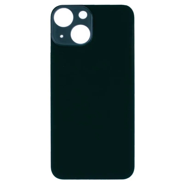 iPhone 13 Mini big hole backglass green iPhone 13 Mini Achterkant Glas - Big hole - Groen