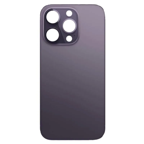 iPhone 14 Pro Achterkant Glas - Big hole - Paars