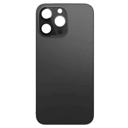 iPhone 14 Pro Max Achterkant Glas - Big hole - Zwart