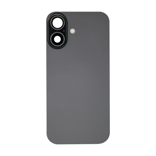 iPhone 16 Back Cover Pulled A Black iPhone 16 Back Cover Pulled A Zwart