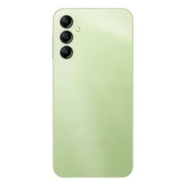 Samsung A14 5G back cover met camera lens light green Samsung A14 5G back cover met camera lens light Groen