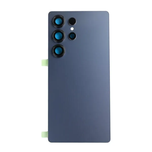 Samsung S25 ultra back cover met camera lens titanium silver blue Samsung S25 ultra back cover met camera lens titanium - Silver/Wit Blauw