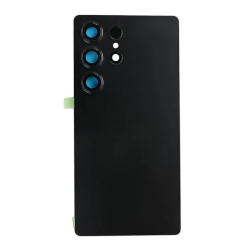 Samsung S25 ultra back cover met camera lens titanium black Samsung S25 ultra back cover met camera lens titanium Zwart
