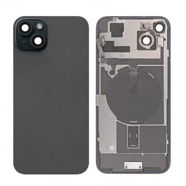 d090d795761e478d9d849b04c9021726 iPhone 15 Plus Back Cover Pulled A Zwart