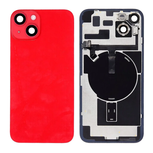 iPhone 14 Plus Back Cover Pulled A Red iPhone 14 Plus Back Cover Pulled A Rood