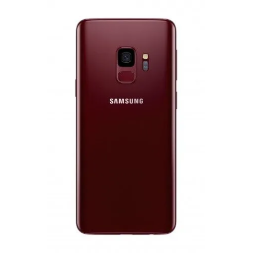 Samsung S9 back cover met camera lens burgundy red Samsung S9 back cover met camera lens burgundy Rood