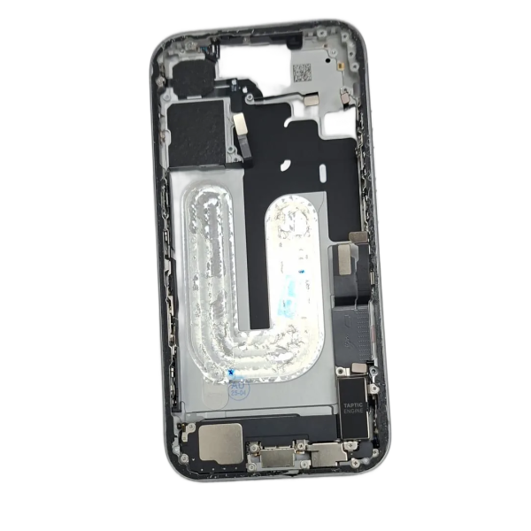 ip-16-frame-white-3 iPhone 16 Middel Frame Complete With All Parts Original Wit