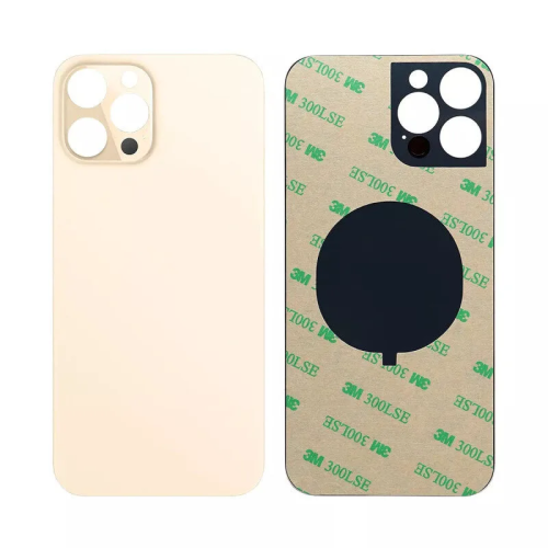 iPhone 12 Pro Achterkant Glas - Big hole - gold