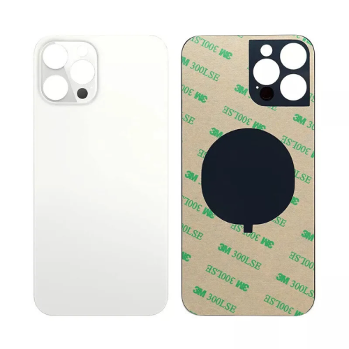 iPhone 12 Pro Achterkant Glas - Big hole - Wit