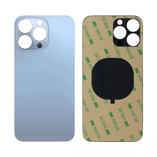 iPhone 13 Pro Achterkant Glas - Big hole - Blauw
