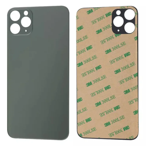 iPhone 13 Pro Achterkant Glas - Big hole - Groen