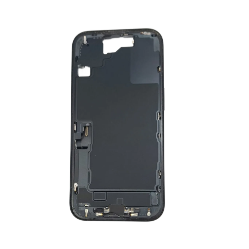 iphone-16-m9iddle-frame-black iPhone 16 Middel Frame Complete With All Parts Original Zwart