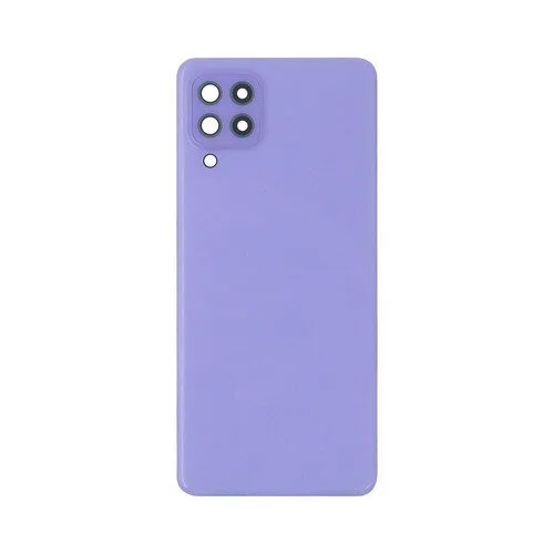 Samsung A22 4G back cover met camera lens violet Samsung A22 4G back cover met camera lens Violet/Paars