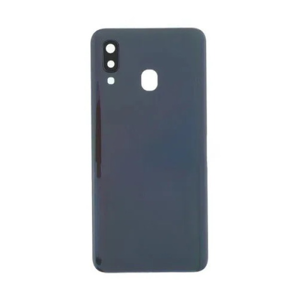 Samsung A40 back cover met camera lens black Samsung A40 back cover met camera lens Zwart