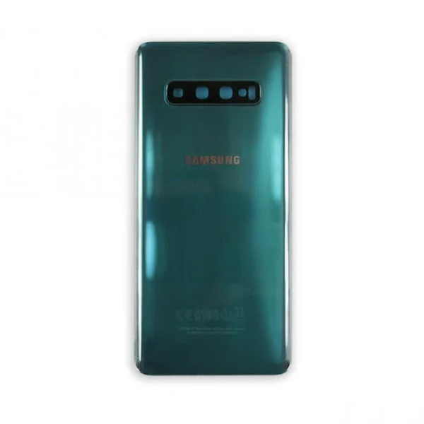 Samsung S10 plus back cover met camera lens green Samsung S10 plus back cover met camera lens Groen
