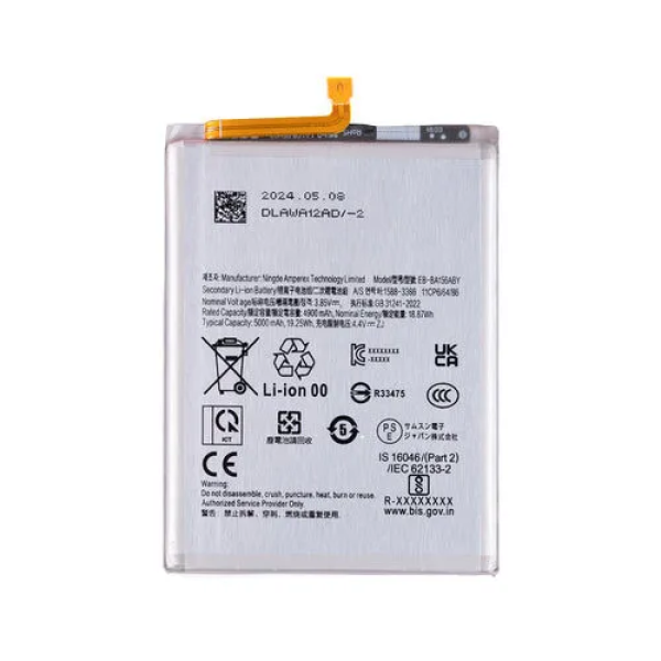 Samsung A15 5G oem batterij with adhesive Samsung A15 5G OEM batterij with adhesive