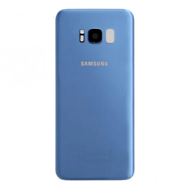 Samsung S8 plus back cover met camera lens blue Samsung S8 plus back cover met camera lens Blauw
