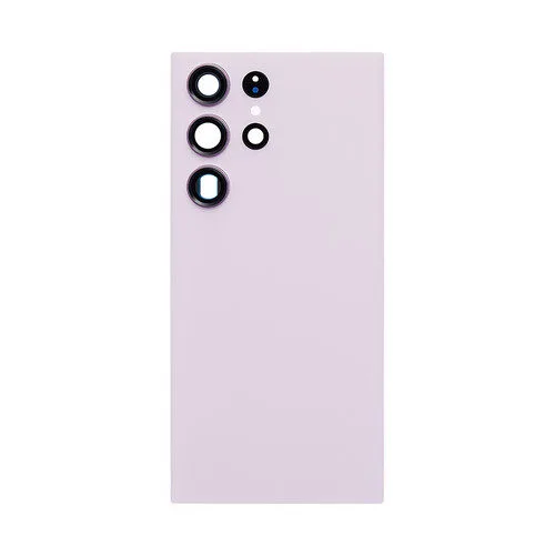 Samsung S23 ultra back cover met camera lens lavender Samsung S23 ultra back cover met camera lens - Lavender/Paars