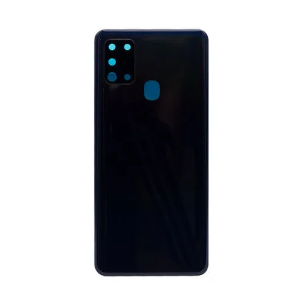 Samsung A21s back cover met camera lens black Samsung A21s back cover met camera lens Zwart