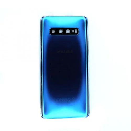 Samsung S10 plus back cover met camera lens blue Samsung S10 plus back cover met camera lens Blauw