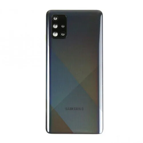 Samsung A71 back camera met camera lens black Samsung A71 back cover met camera lens Zwart