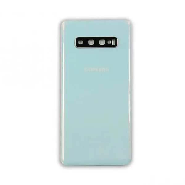 Samsung S10 plus back cover met camera lens white Samsung S10 plus back cover met camera lens Wit